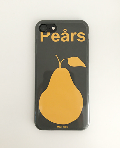 Meal table iPhone Case (Pears)