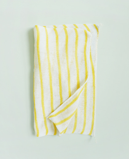 (UK) Cotton Striped Dishcloth